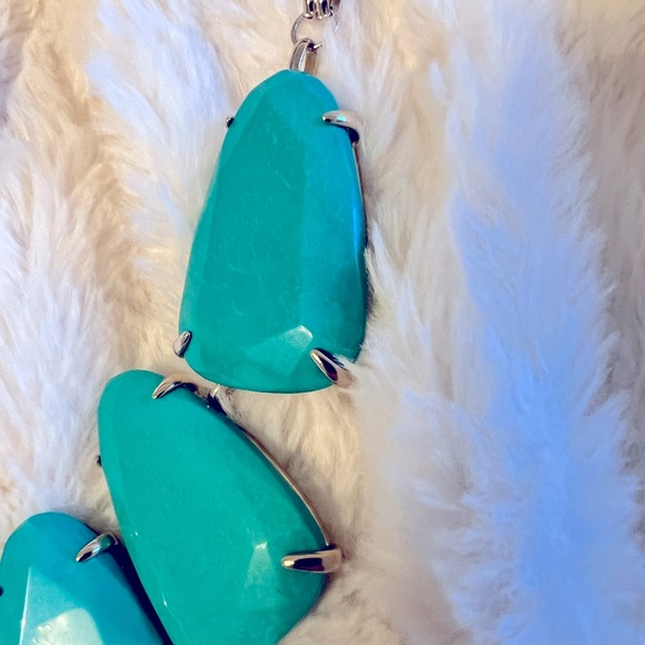 *VINTAGE* Kendra Scott Harlow NWOT - Teal - Picture 4 of 4